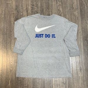 NIKE Youth XL JUST DO IT long sleeve